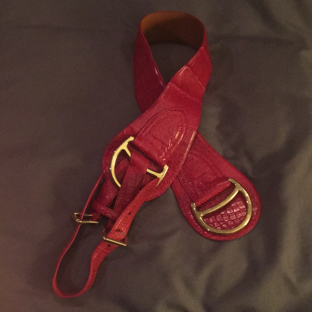 RALPH LAUREN ALLIGATOR BELT